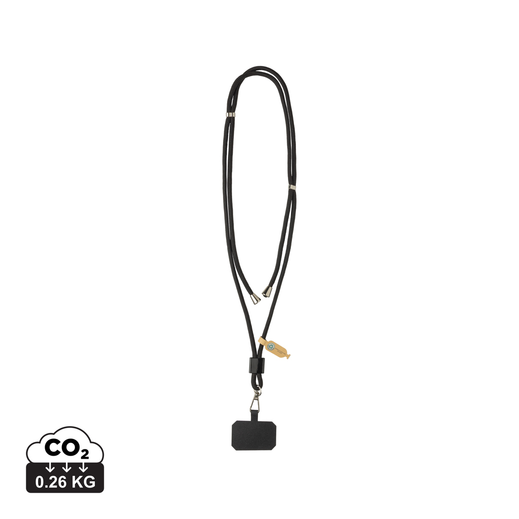 177076049653977 CarryLoop RCS recycled PET adjustable phone holder lanyard - Image 1