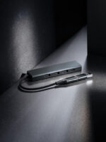 Terra RCS recycled aluminium hub with 3 USB ports - Image 6
