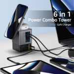 Urban Vitamin Sacramento 105W GAN charger+retractable cables - Image 5