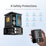 Urban Vitamin Sacramento 105W GAN charger+retractable cables - Image 7