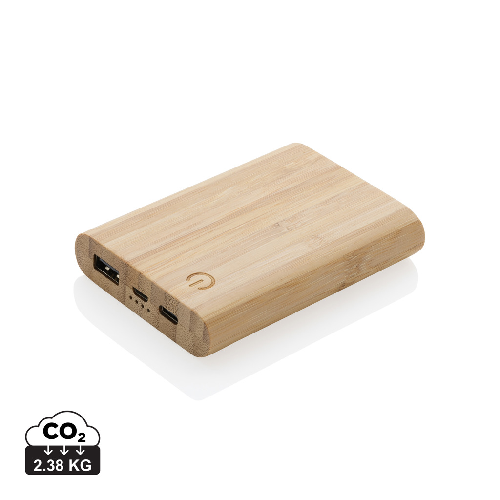 177076068237271 Bamboo 5.000 mAh powerbank - Image 1