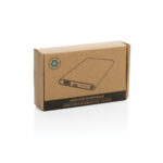 RCS recycled plastic/aluminium 4000mah powerbank with type C - Image 40