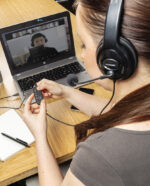Over ear wired work headset - Image 8