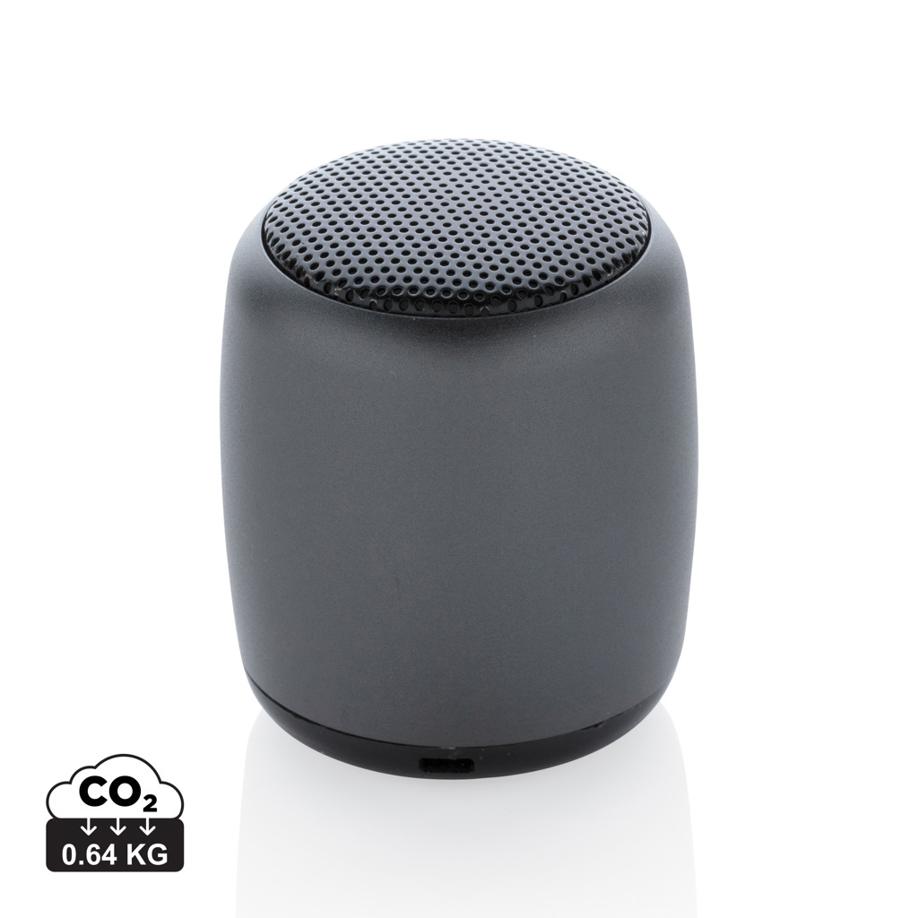 17707609715243 Mini aluminium wireless speaker - Image 1