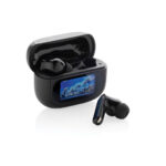 Airtune RCS recycled plastic ANC earbuds with touch screen - Image 2