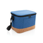 Two tone cooler bag with cork detail - Image 8