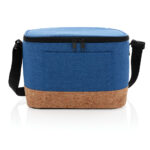 Two tone cooler bag with cork detail - Image 10