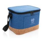 Two tone cooler bag with cork detail - Image 11