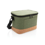 Two tone cooler bag with cork detail - Image 15