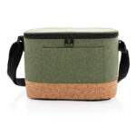 Two tone cooler bag with cork detail - Image 17