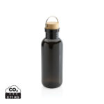 RCS RPET bottle with bamboo lid and handle - Image 12