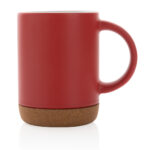 Ceramic mug with cork base 280ml - Image 17