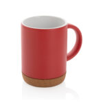 Ceramic mug with cork base 280ml - Image 16