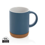 Ceramic mug with cork base 280ml - Image 21