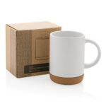 Ceramic mug with cork base 280ml - Image 13