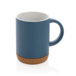 Ceramic mug with cork base 280ml - Image 22