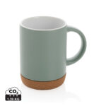 Ceramic mug with cork base 280ml - Image 27