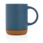 Ceramic mug with cork base 280ml - Image 23