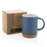 Ceramic mug with cork base 280ml - Image 25