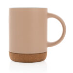 Ceramic mug with cork base 280ml - Image 36