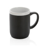 Ceramic mug with white rim 300ml - Image 2