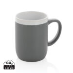 Ceramic mug with white rim 300ml - Image 9