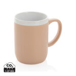 Ceramic mug with white rim 300ml - Image 30