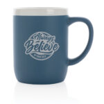Ceramic mug with white rim 300ml - Image 19