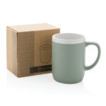Ceramic mug with white rim 300ml - Image 28