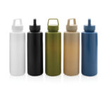 RCS certified recycled PP water bottle with handle - Image 7