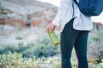 RCS certified recycled PP water bottle with handle - Image 9