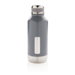 Leak proof vacuum bottle with logo plate - Image 3