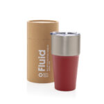 Fluid RCS certified recycled steel tumbler 500ml - Image 28