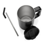 Cube RCS certified recycled steel mug 800ml - Image 75