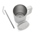Cube RCS certified recycled steel mug 800ml - Image 12