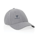 Milo AWARE™ recycled heather 6 panel cap 200gr - Image 4