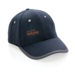 Impact AWARE™ Brushed rcotton 6 panel contrast cap 280gr - Image 35