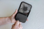 Aervina RCS recycled plastic re-chargeable desk fan - Image 8