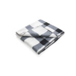 Soft plaid fleece blanket - Image 9
