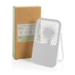 Aervina RCS recycled plastic re-chargeable desk fan - Image 16