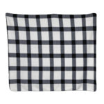 Soft plaid fleece blanket - Image 10