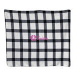 Soft plaid fleece blanket - Image 12