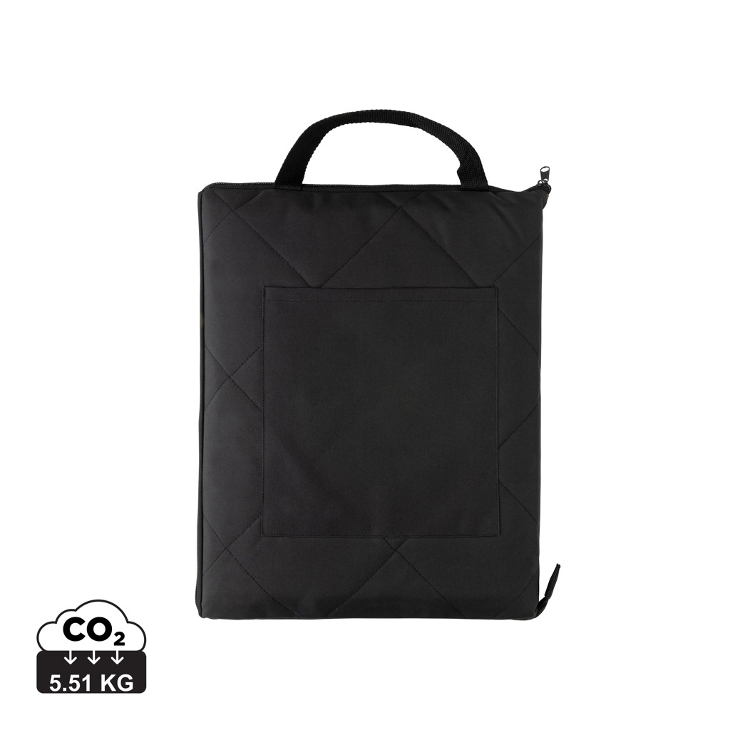 177076297556845 Impact Aware™ RPET foldable quilted picnic blanket - Image 1