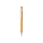 Bamboo pen with wheatstraw clip - Image 2