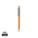Bamboo pen with wheatstraw clip - Image 9