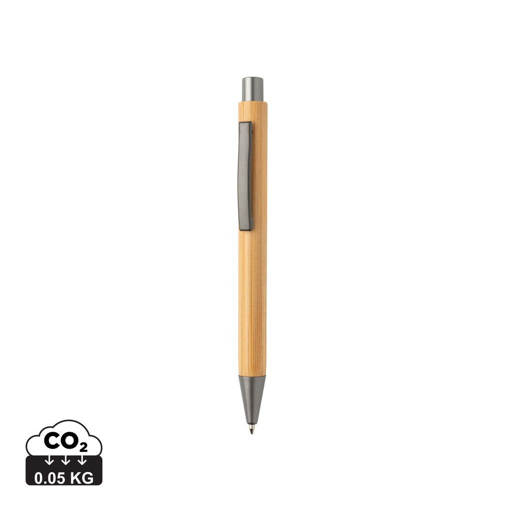 1770763174322 Slim design bamboo pen - Image 1