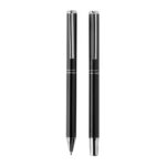 Swiss Peak Cedar RCS certified recycled aluminium pen set - Image 3