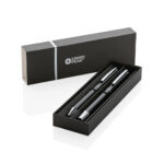 Swiss Peak Cedar RCS certified recycled aluminium pen set - Image 7