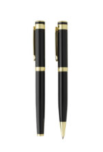Swiss Peak Luca RCS recycled brass deluxe pen set - Image 3
