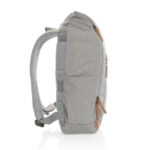 Impact AWARE™ 16 oz. recycled canvas 15" laptop backpack - Image 15